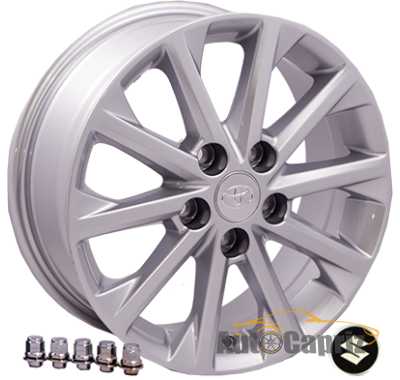 Диски Replica Toyota M762 S R16 W7 PCD5x114.3 ET45 DIA60.1